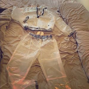 Clear Latex Jumpsuit